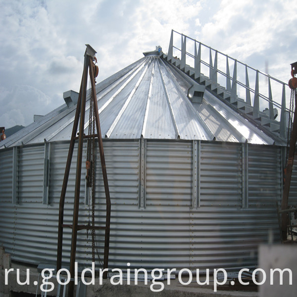 Горячий оцинкованный стальной силос Hot Galvanized Steel Silo